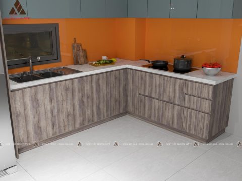 Tủ Bếp Laminate - LL240-200