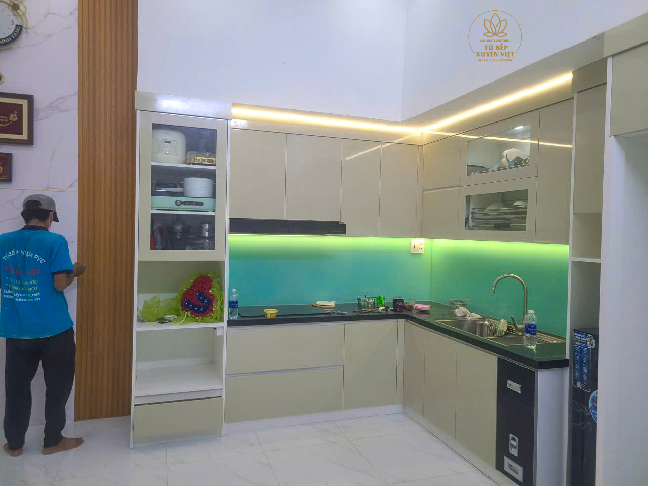 Tủ bếp nhựa LS201-141
