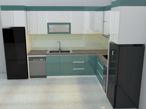 Ưu điểm của tủ bếp nhựa LS288-196