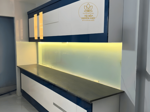 Thiết kế 3D tủ bếp nhựa IS3000