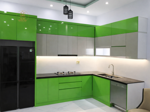 Tủ bếp nhựa